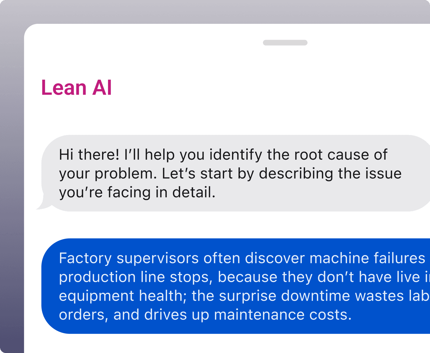 1. Start with a simple problem statement - Visual demonstration