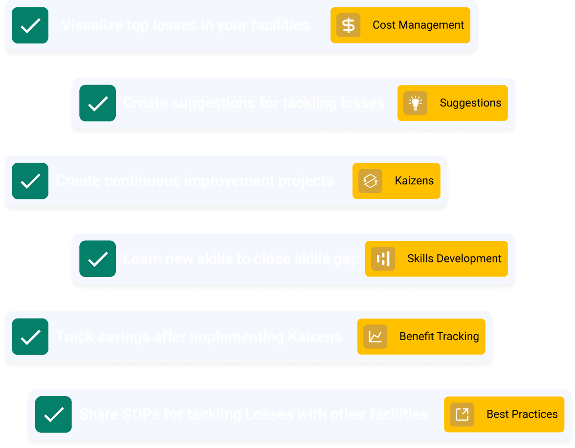 A complete lean manufacturing software - Hero illustration showcasing the main product or service