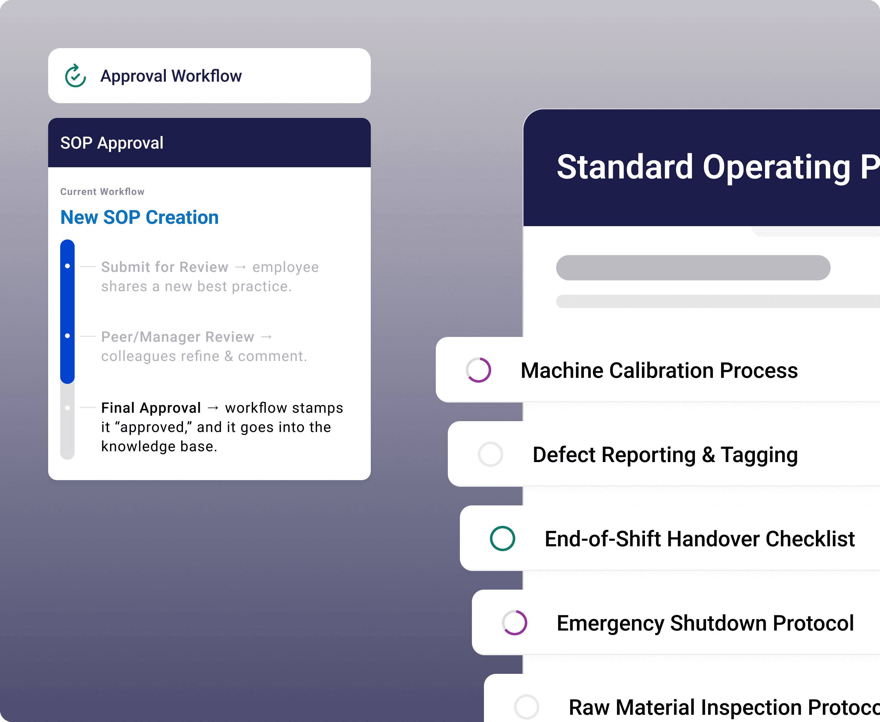 PROJECT PLAYBOOK, Build your project playbook with a centralized checklist bank - Visual demonstration