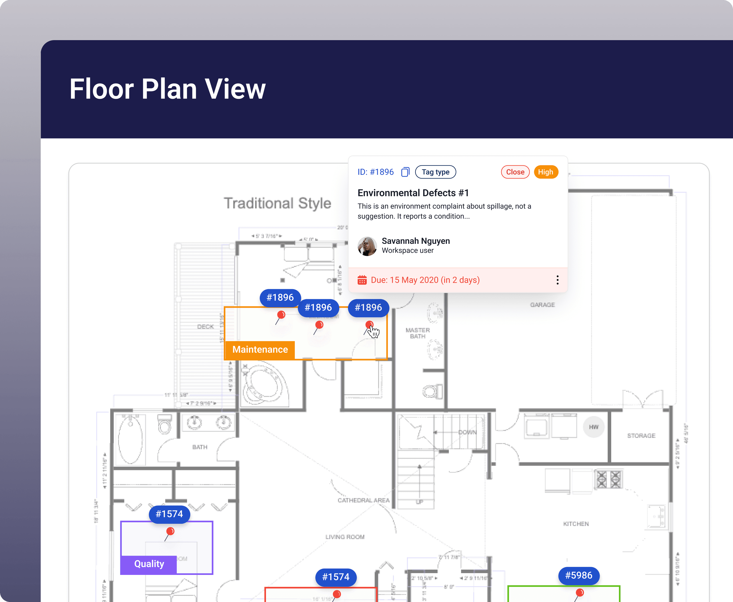 NEW: FLOOR PLAN VISUALIZATION, Go beyond lists. See your problem machines. - Visual demonstration