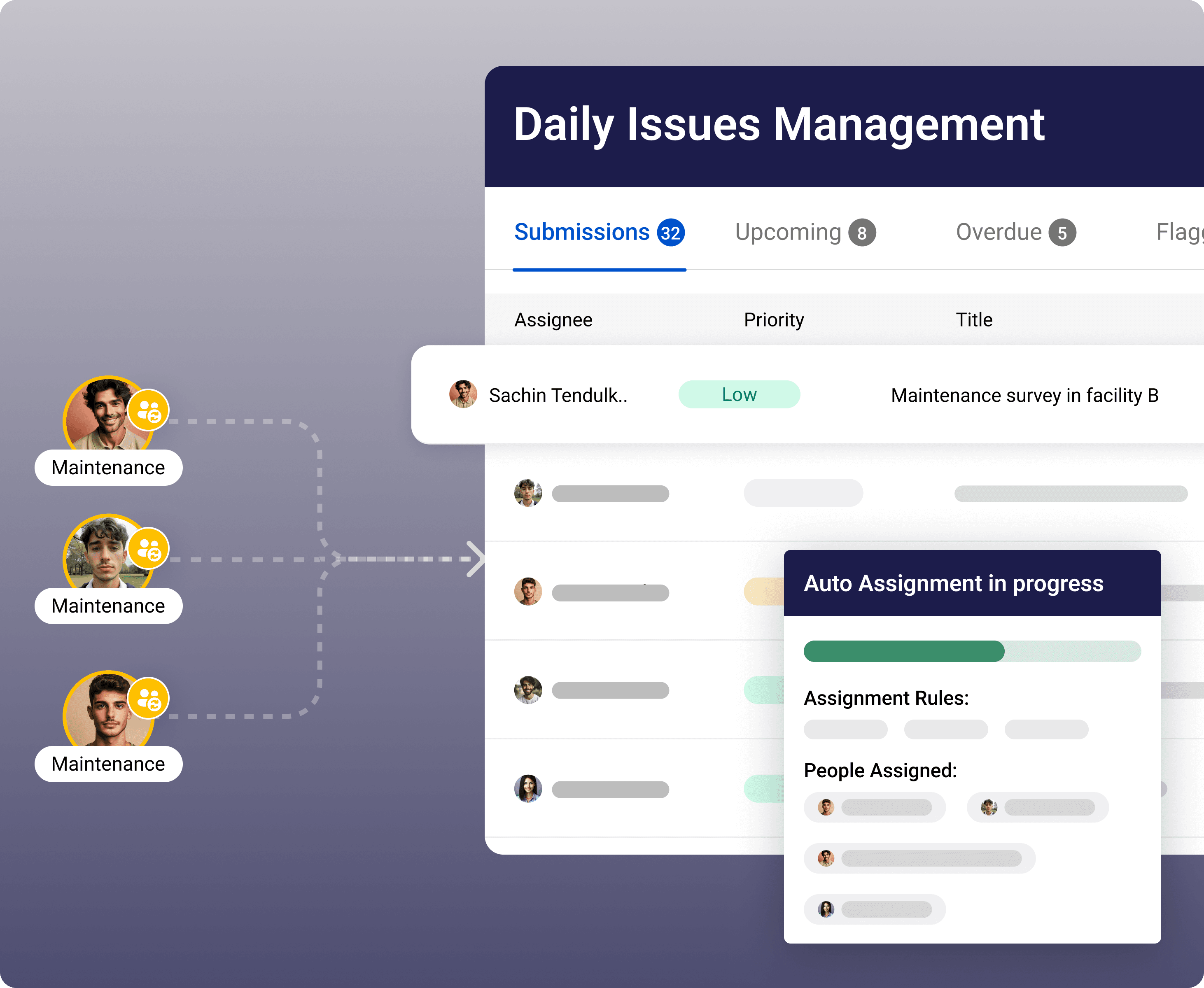 Auto-assignment - Visual demonstration