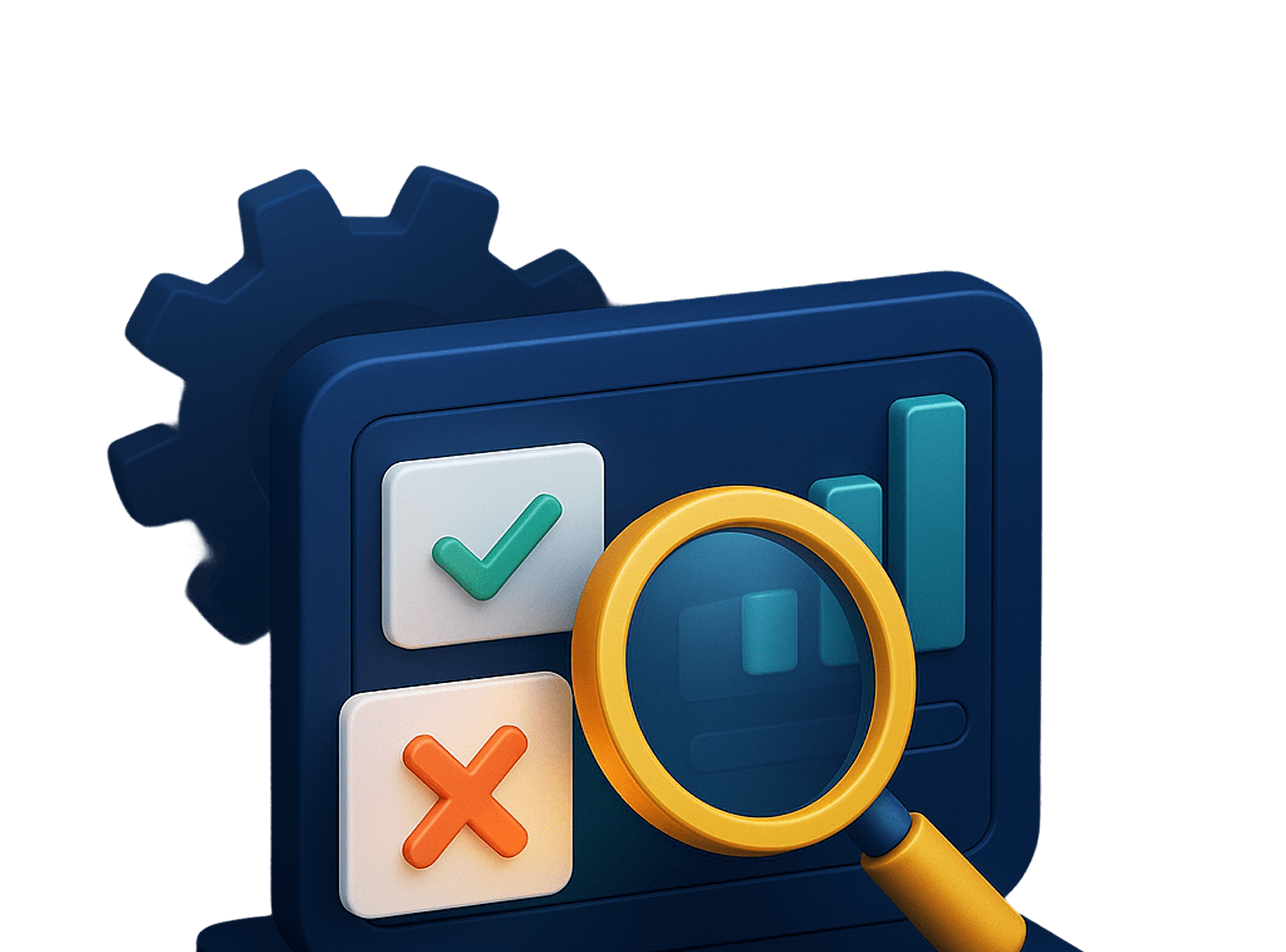 Empower your team to catch and correct defects instantly - Hero illustration showcasing the main product or service