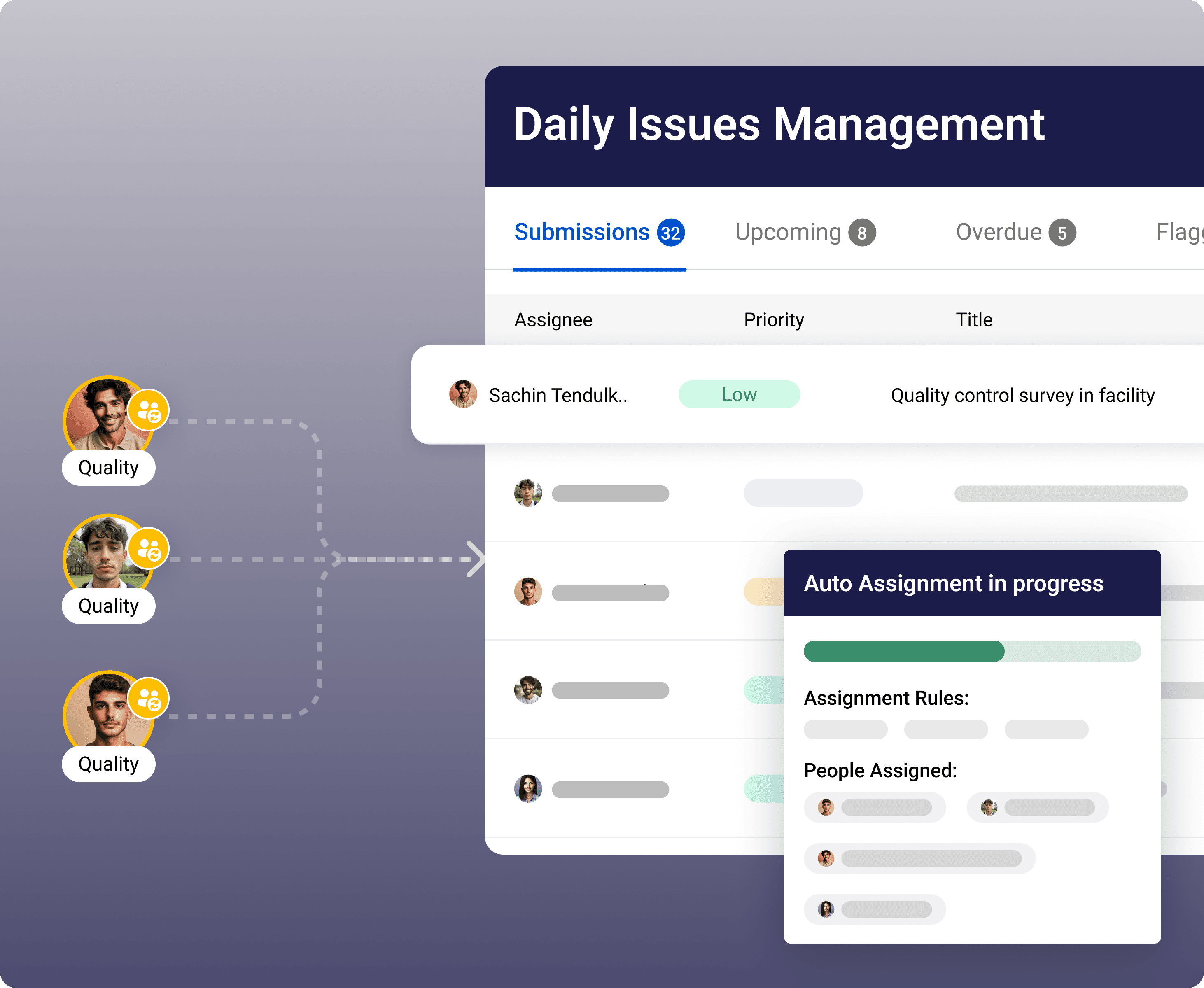 Auto-assignment - Visual demonstration