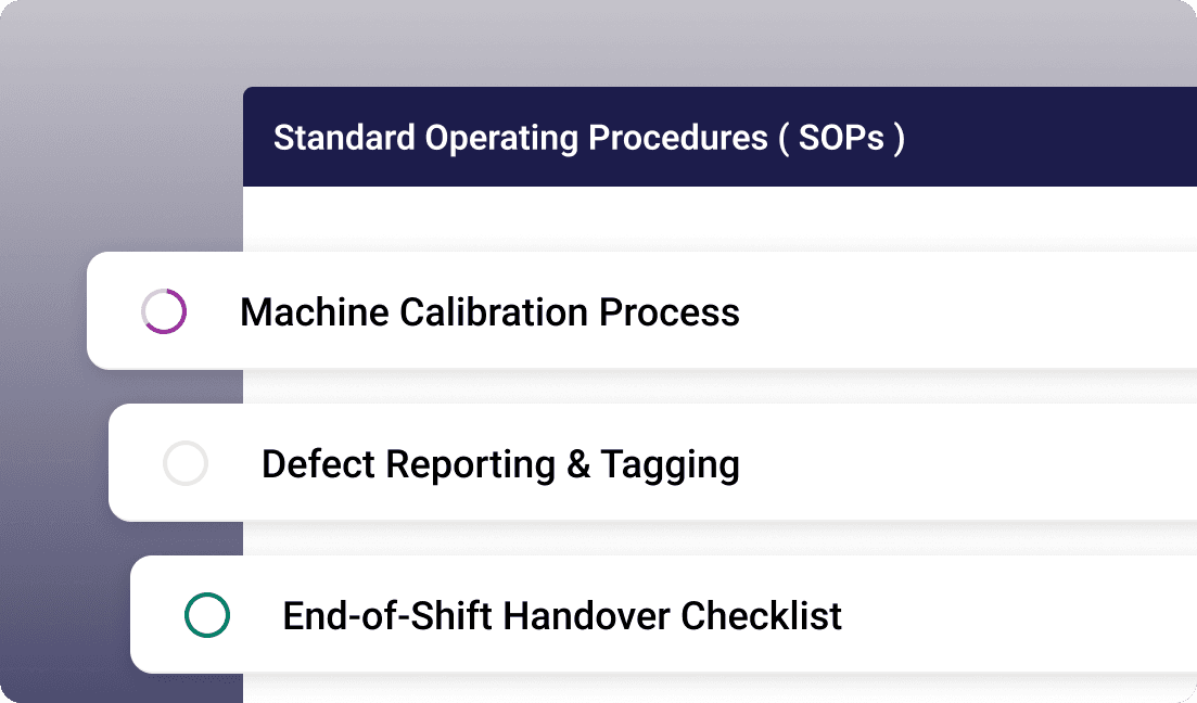 Standardization - Our Lean Creator and Best Practice modules allow your clients to digitize the standard work you help them create, ensuring consistency and discipline.
