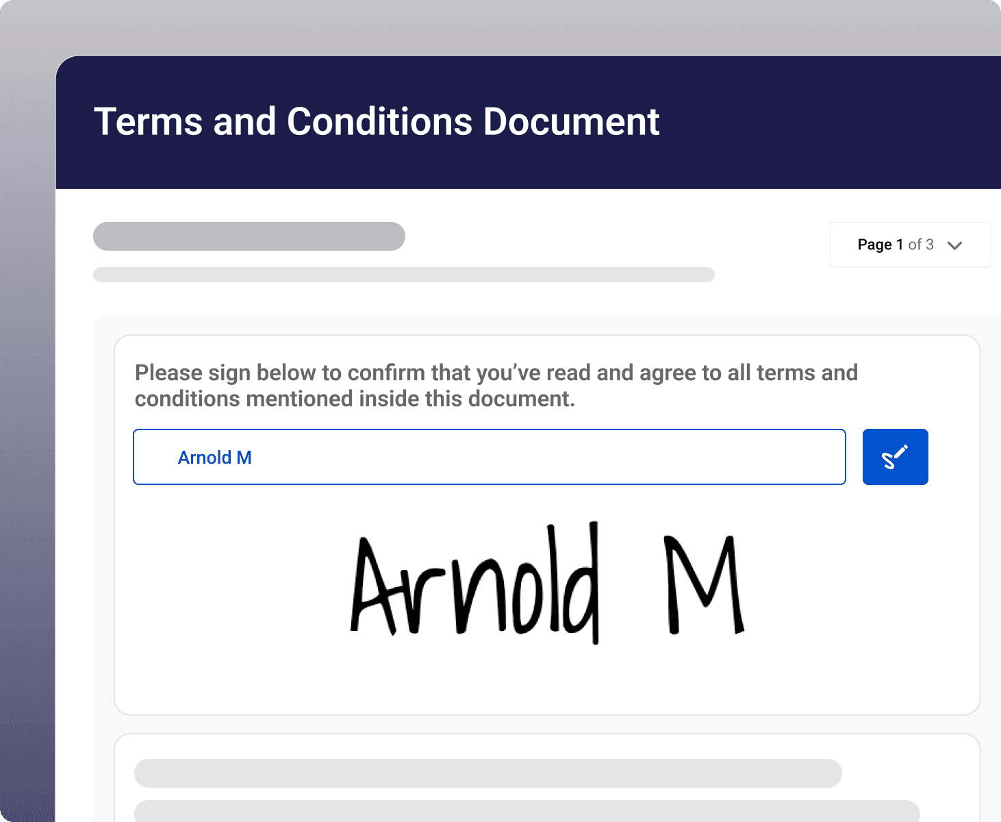 e-signatures, Keep a clear record of every sign-off - Visual demonstration
