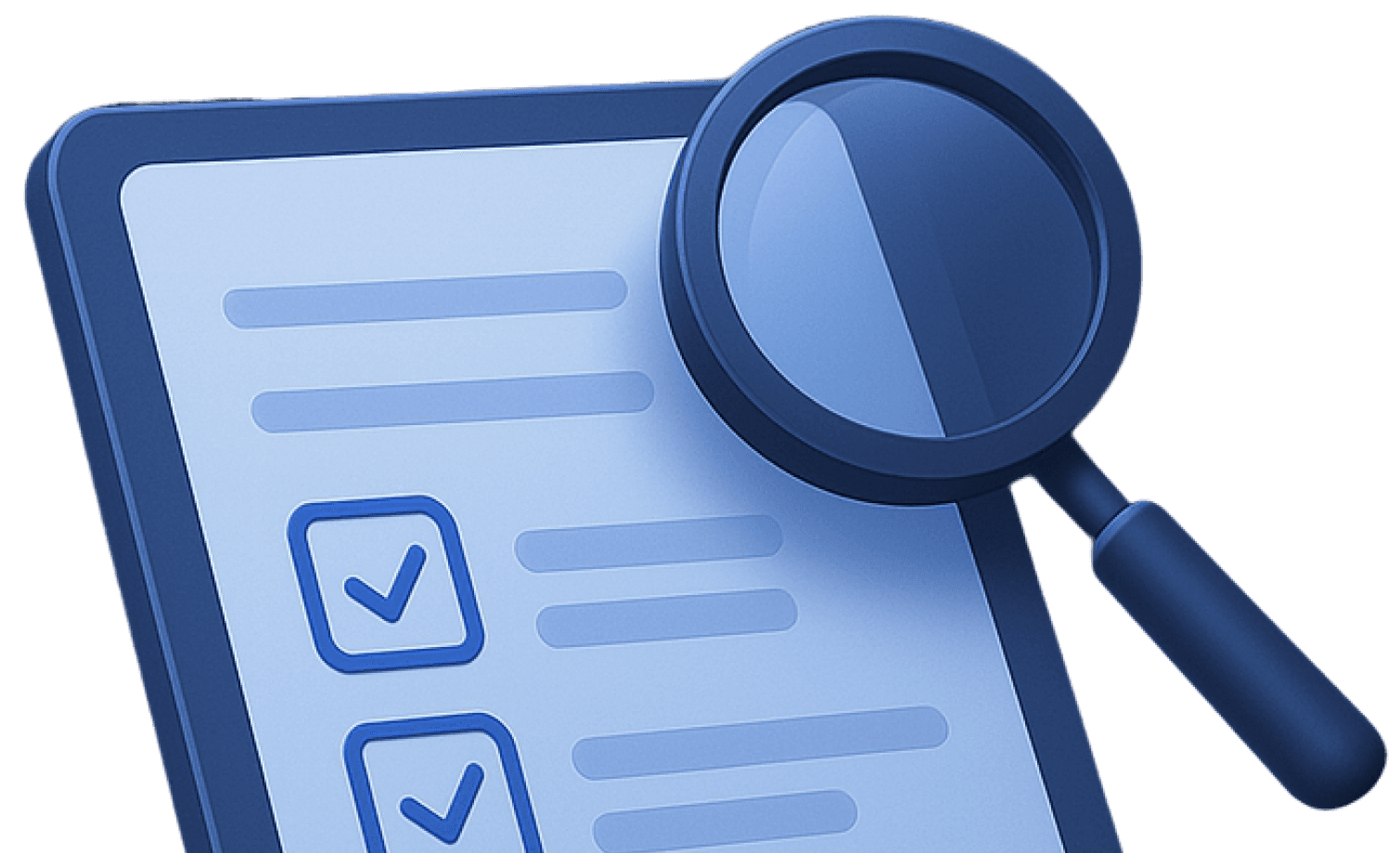 Streamline inspections and audits with the Lean Creator - Hero illustration showcasing the main product or service