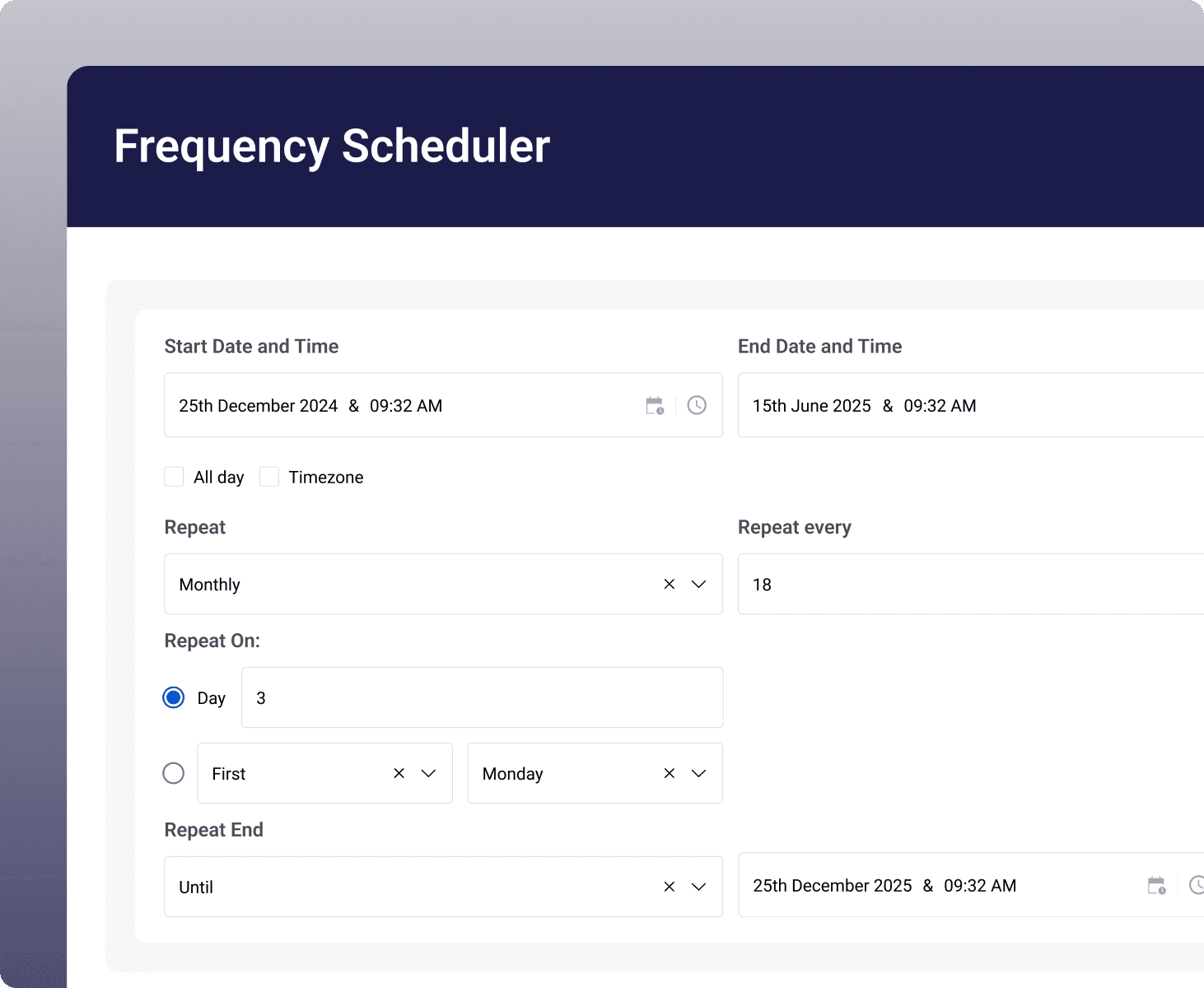scheduler, Ensure documents are created and completed at the right time - Visual demonstration