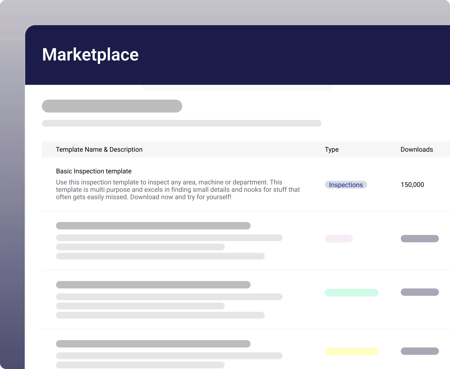 Start with ready-made templates - Visual demonstration