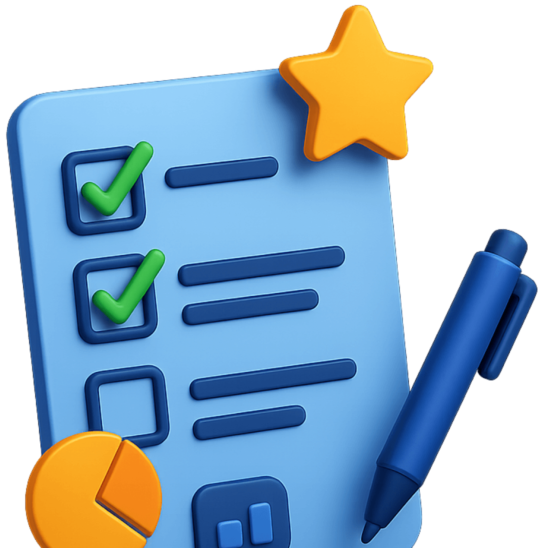 Elevate your feedback process with the Lean Creator - Hero illustration showcasing the main product or service