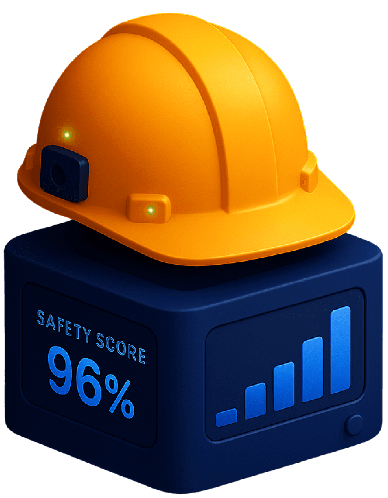 Create safer shop floor conditions - Hero illustration showcasing the main product or service