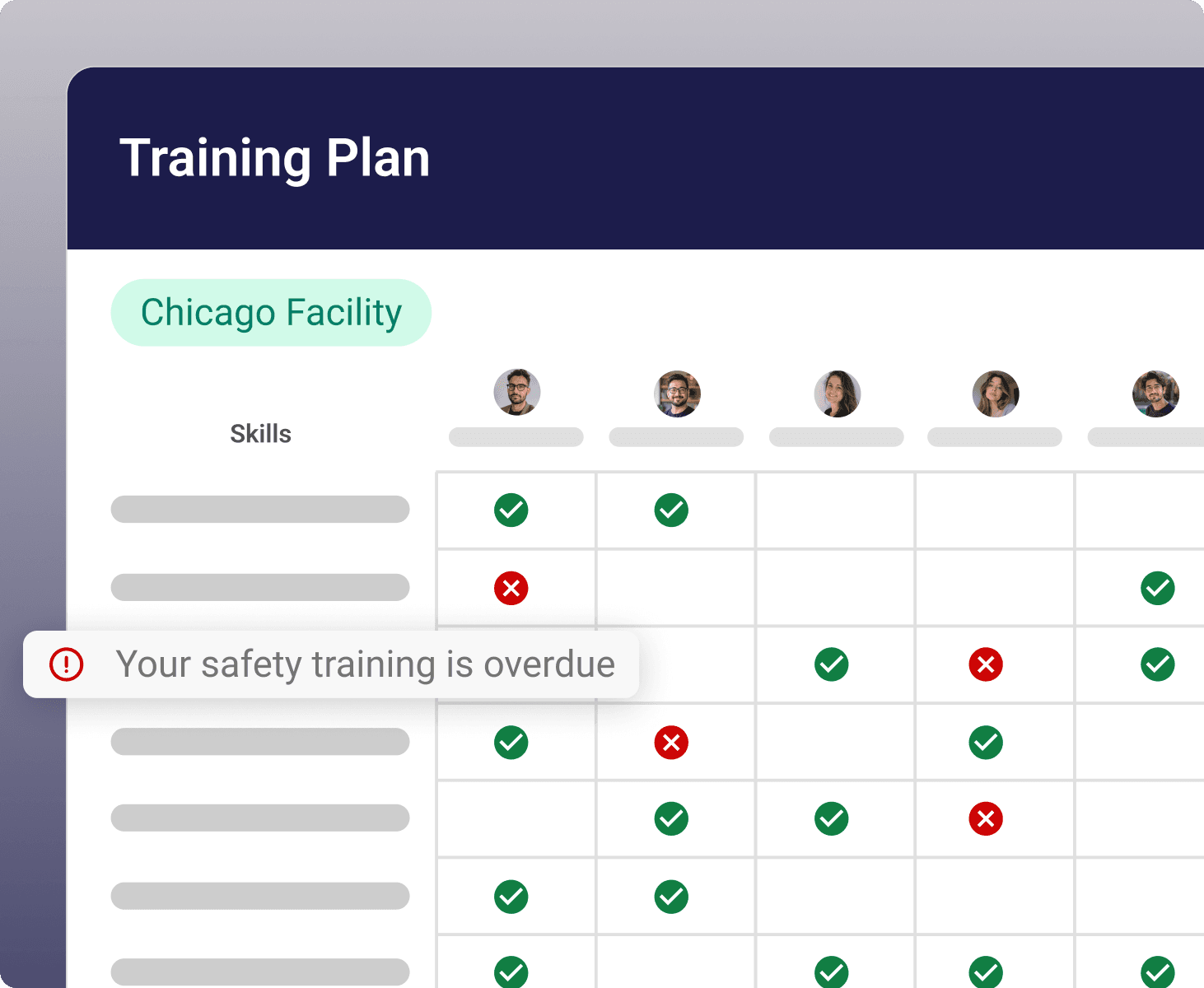 Improve Employee Training, Deliver ongoing safety training and updates - Visual demonstration