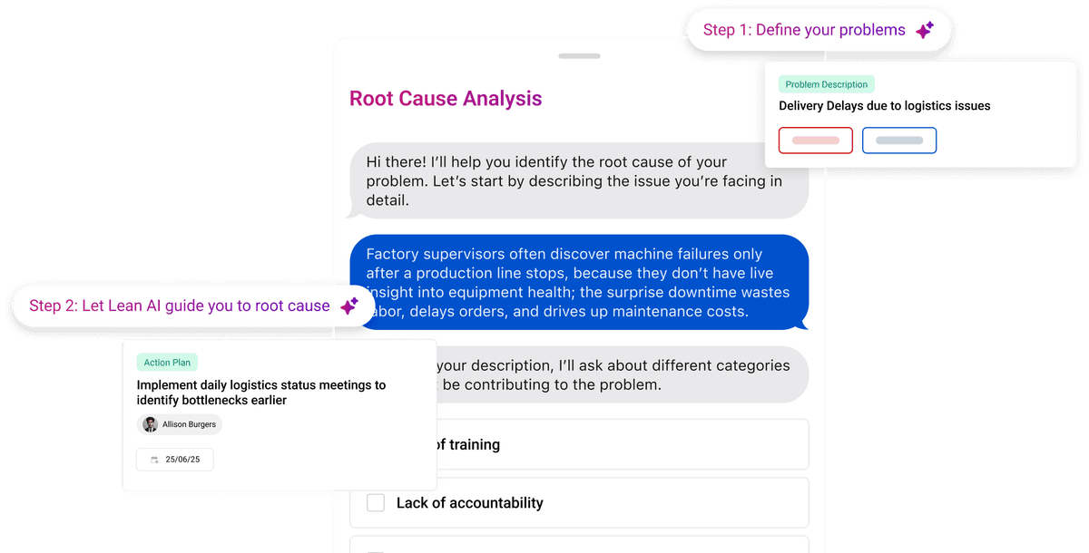 AI Root Cause Analysis for Manufacturing