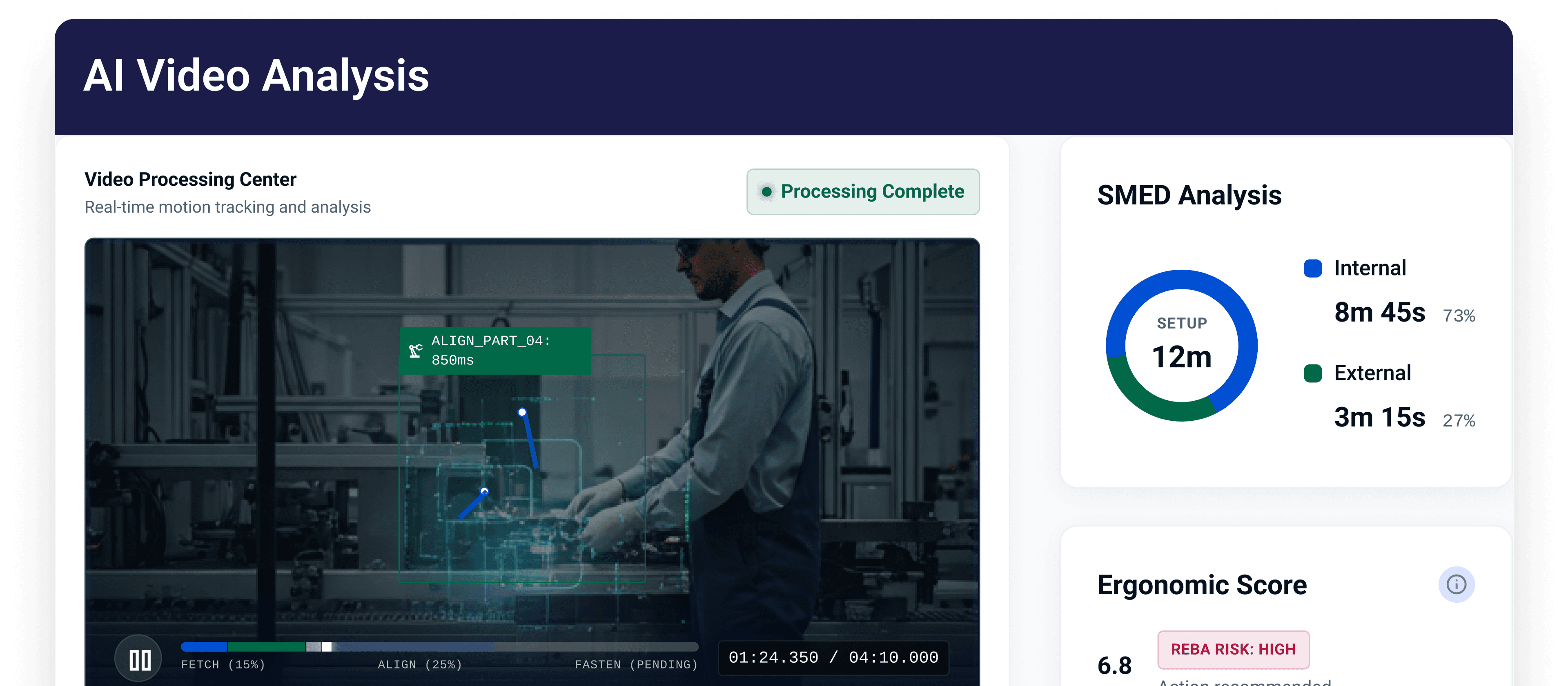 One Video In. Infinite Insights Out. - Hero illustration showcasing the main product or service