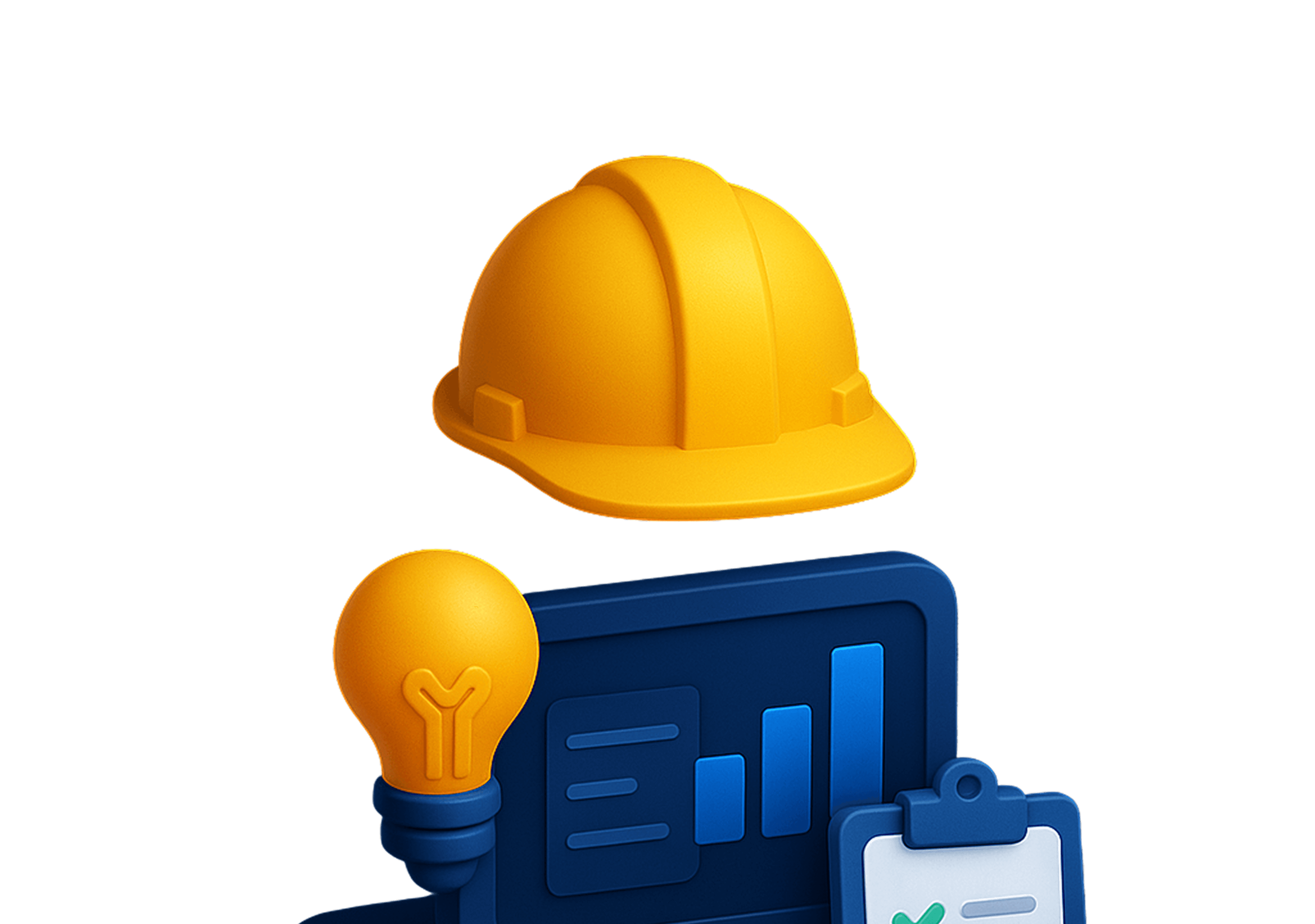 Empower your team to report and resolve hazards instantly - Hero illustration showcasing the main product or service