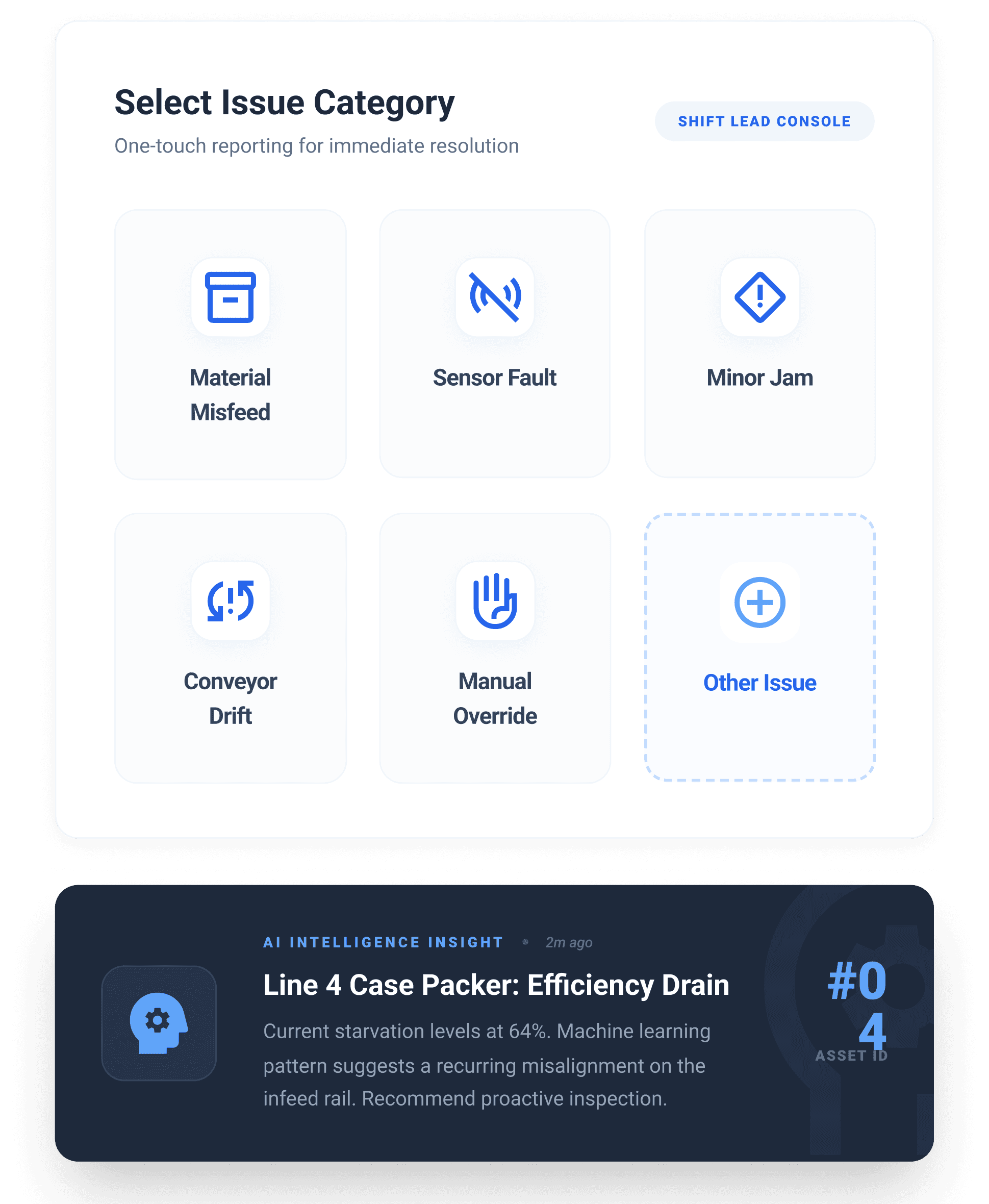 Daily Issue Management view