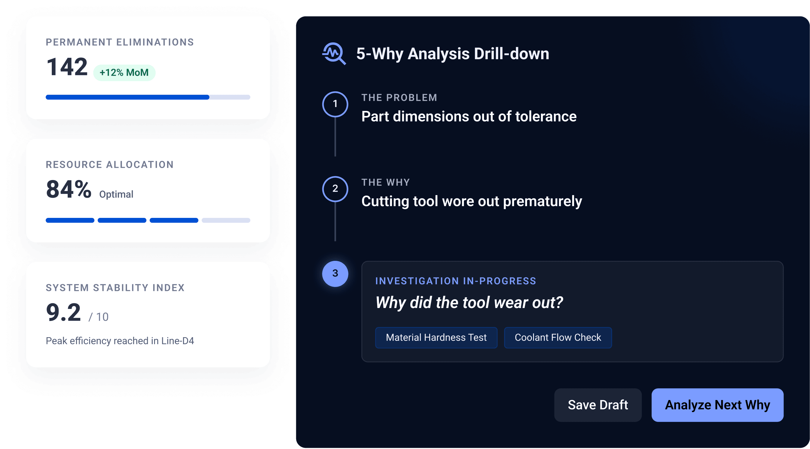 Skills Matrix dashboard