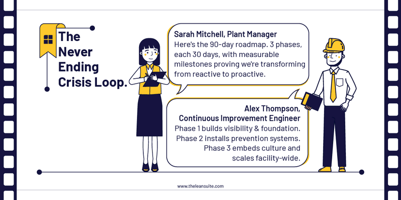 From Reactive Firefighting to Proactive Operations: 90-Day Plan