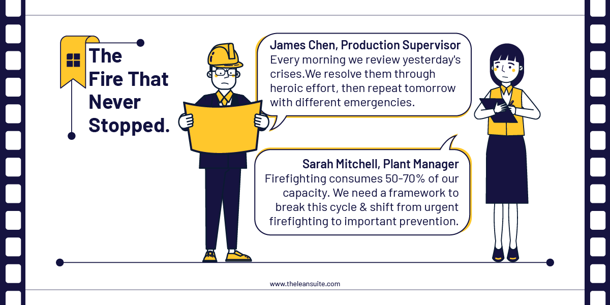 daily-firefighting-crisis-response-capacity-waste_Pilot Poster